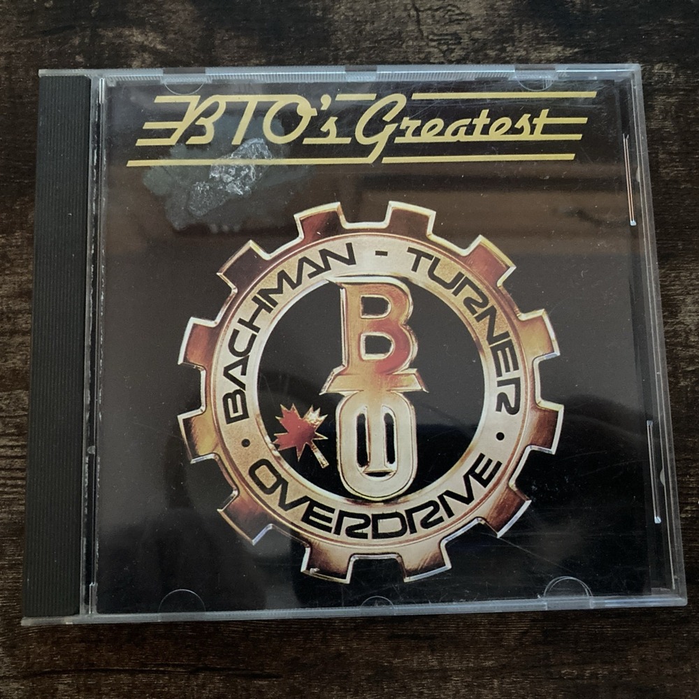 Bachman-Turner Overdrive BTO's Greatest CD Rock PolyGram 1986 Greatest Hits